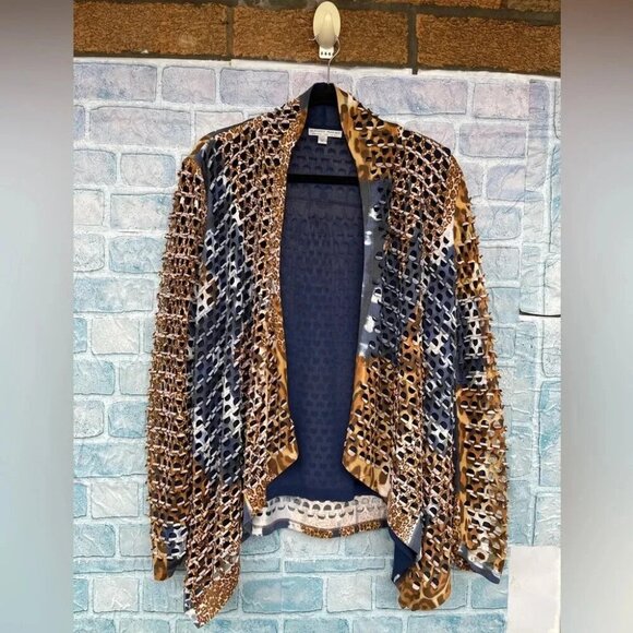 Alberto makali evening cardigan jacket size XL - Picture 1 of 8